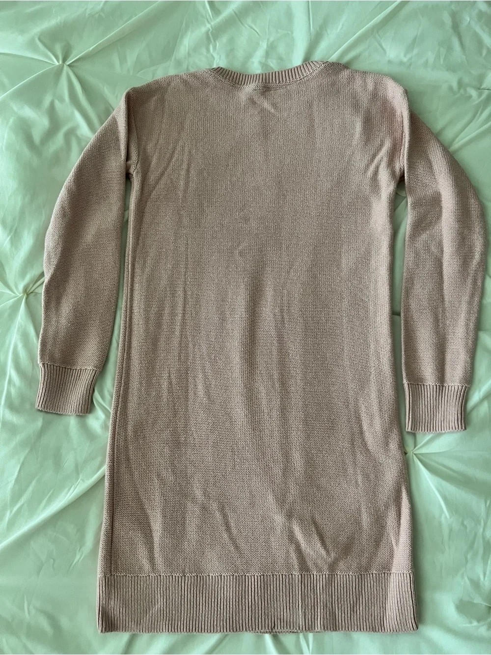 GAP Kids Cable Knit Sweater Dress - Dusty Pink